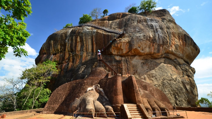 Sigiriya - Lejonklippan