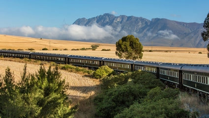Rovos Rail på vägen in mot Kapstaden
