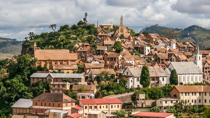 Fianarantsoa, vars namn betyder Staden där man lär sig något bra.
