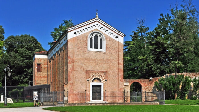 Cappello degli Scrovegni i Padova är 
tillägnat Santa Maria della Carità och 
här finns Giotto