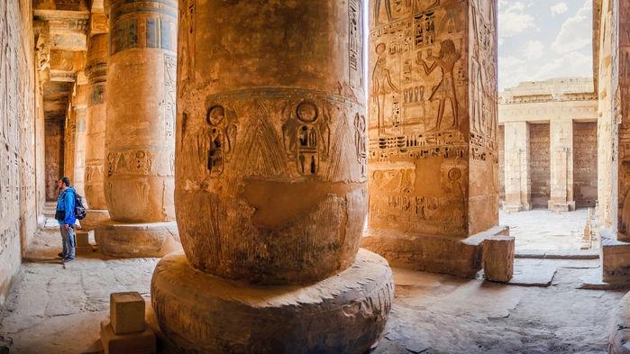 Ramses III tempel Medinet Habu