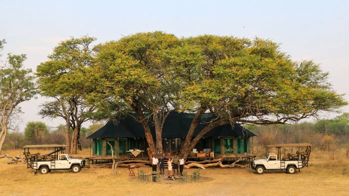 Bomani lodge i Hwange nationalpark. Bild: Imvelo Safari Lodges